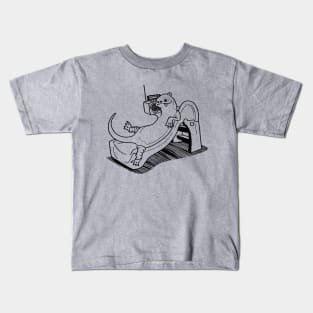 HELLO, FROM THE OTTER SLIDE Kids T-Shirt